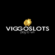 ViggoSlots casino logo fond noir 180x180