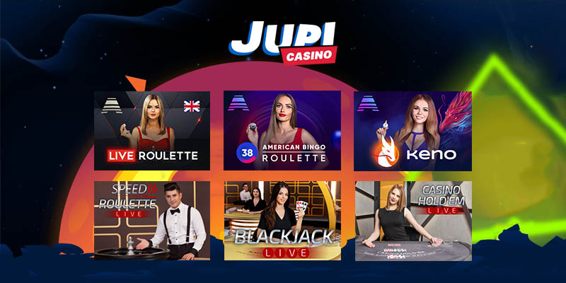 Jupi Casino Live